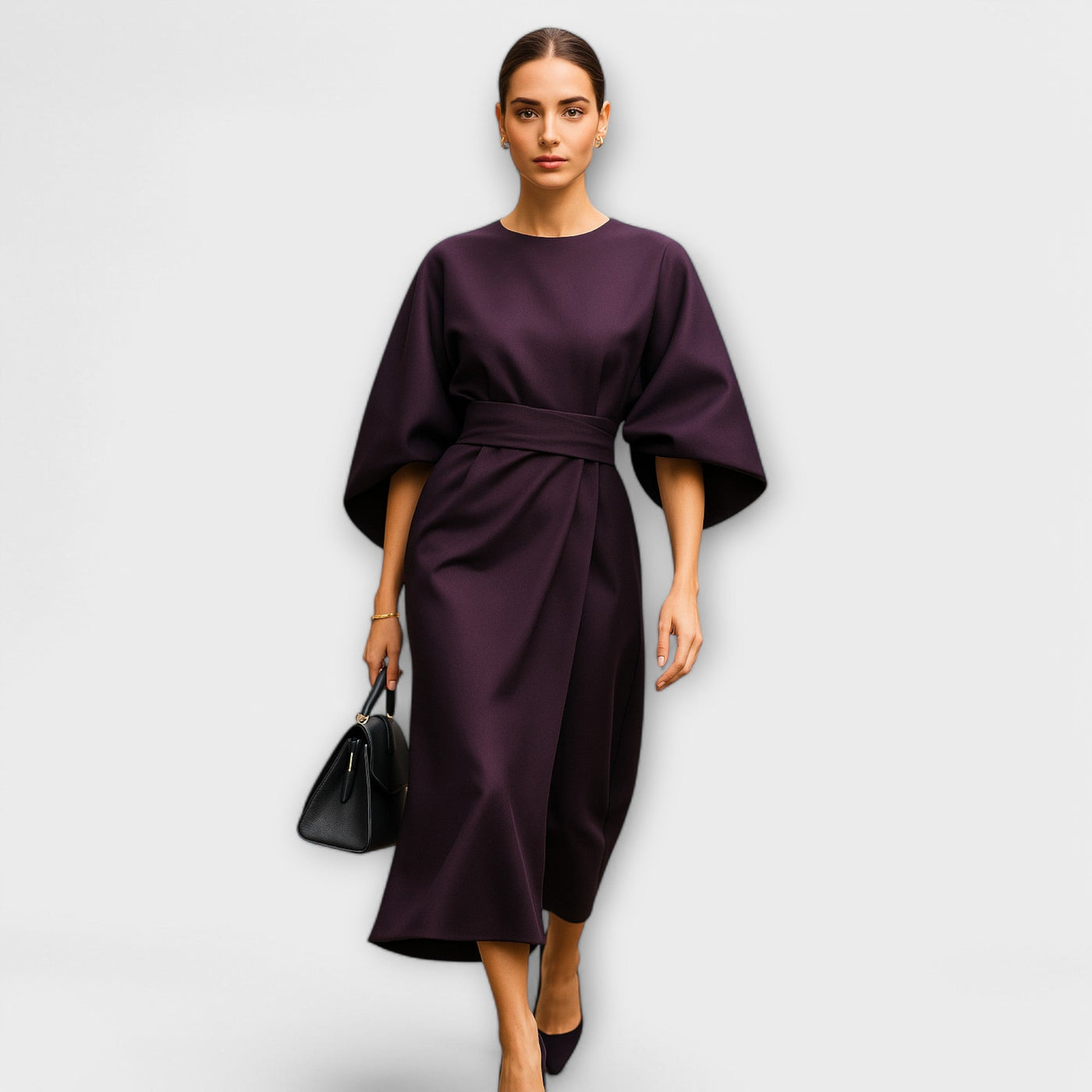 Sonia - Vestido elegante com mangas